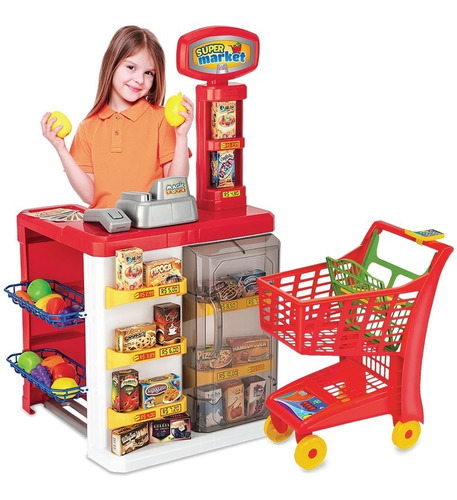 Mercado Infantil Mercadinho Magic Toys 8048 Magic Toys