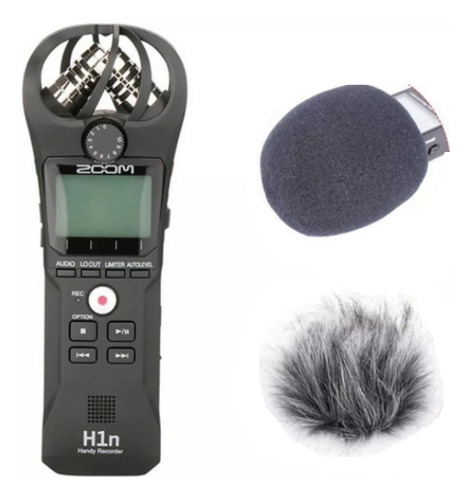 Mic Gravador Voz Profissional Digital Áudio Estéreo Zoom H1n