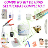 Kit Construccion Uñas Gelificadas Geles Torno Envios Gratis