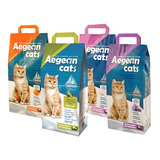 Arena Aglomerante Para Gatos Aegean Cat 10 Kg Pethome