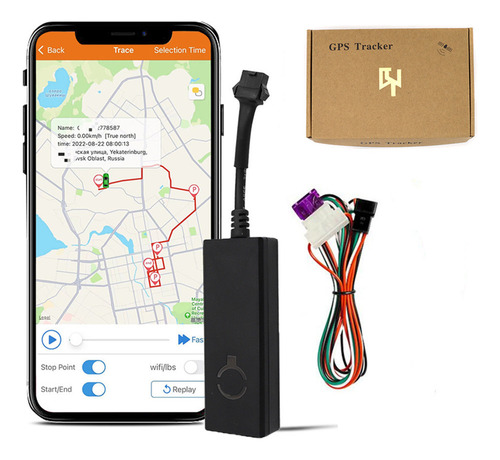 Mini Localizador Gps Rastreador Para Auto Moto App Gratis