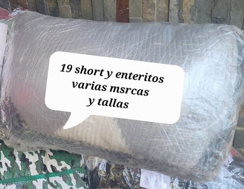 Fardo Lote Short Cortos, Enteritos Vestidos Marcas, 30 Un. U