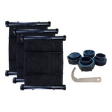 Kit Aquecimento Solar Piscina 12 Placas 2mx0,5m Com Rosca