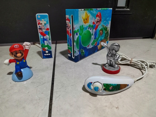 Nintendo Wii Con Stikers  De 128 Gb Lleno De Juegos 