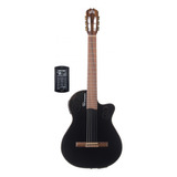 Guitarra Electro Criolla La Alpujarra 300kec 1/2 Caja Negra