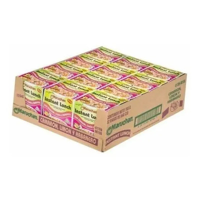Pack 12 Sopas Maruchan Camarón Con Limon Y Chile Habanero De | MercadoLibre