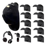 10 Gancho Organizador De Gorras Para Pared Percheros Porta