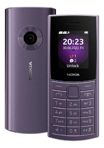 Celular Nokia 110 Rede 4g Dual Chip Bateria De Longa Duração