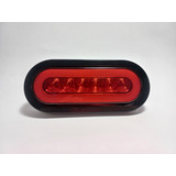 Foco Ovalado Led Rojo Bi-volts Tipo Halo