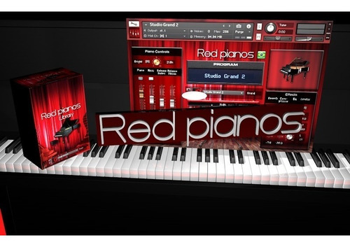 Red Pianos V1.1 (entrega Download) Kontakt