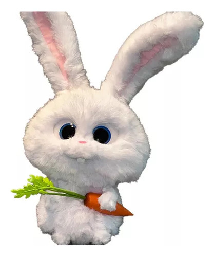 Peluche Mediano Love Pets Secret Rabbit Zanahoria, 1 Unidad
