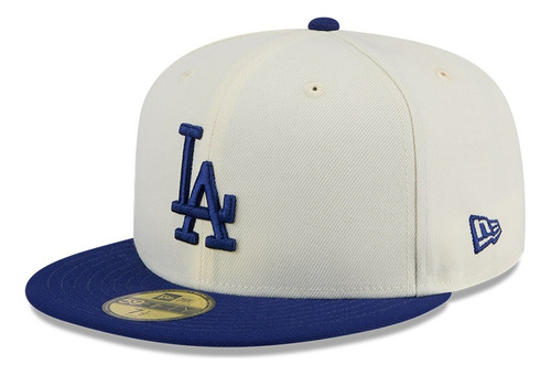 New Era Gorra L A Dodgers Evergreen Mlb 59fifty Cerrada Wh