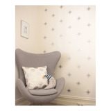 Plantilla Decorativa Living Stars 60x90 Stencil Pintar Pared