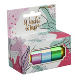 Cinta Adhesiva Washi Tape Holografica X5 1,5cx3m 4804 Talbot Color Multicolor