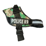 Arnes Pechera Profesional Para Perros Police K9 S-xl.