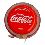Yo Yo Coca Cola Rojo Y Transparente Vintage 80's
