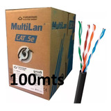 Cable Red Utp Furukawa Exterior 100 Metros Cat5e Cobre100%