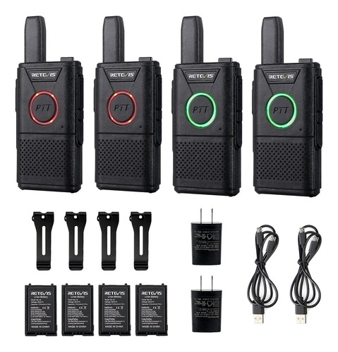 Retevis Rt18 Walkie Talkie Largo Alcance,16 Canale, Frs, Wal