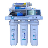 Purificador Osmosis 7 Etapas Alcalina 100 Gpd Uv Y Display