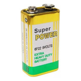 Bateria 9v  12 Unidades Marca Super Power