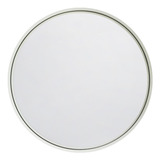 Espelho Decorativo Round Interno Branco 60 Cm Redondo