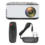 Mini Proyector Negro Blanco Hd 1080p Portátil Para Exteriore