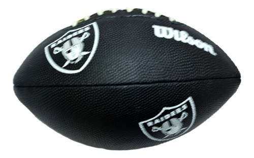 Balon De Futbol Americano Wilson Mini Logos Raiders Junior