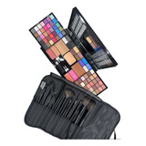 Set De Maquillaje Completo Tejar Crazy Love + Set De Brochas