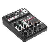 4 Mini Consola Mezcladora Multifuncional Ajustable