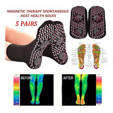 1 5 Pares De Calcetines Magnéticos Masaje De Salud De