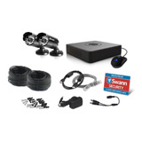 Kit Dvr 2 Cámaras Bullet Y Dvr Alta Definición Disco 500gb