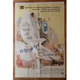 Antiguo Afiche Poster Original De Cine- El Pajaro Azul