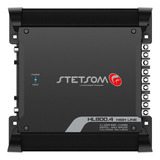 Módulo Amplificador Stetsom Hl800.4 800 Wrms 2 Ohms 4 Canal