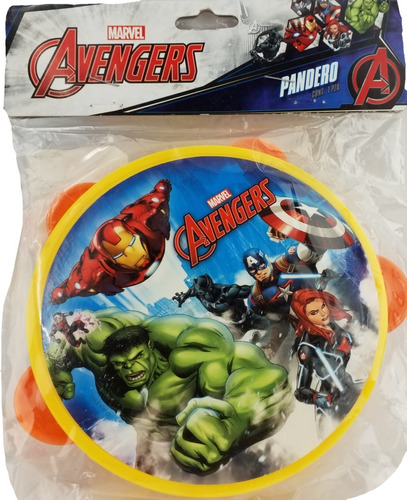 Pandero Infantil Avengers Marvel Original 