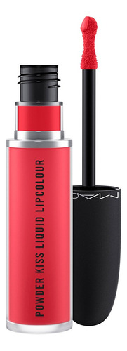 Labial Liquido Mac Powder Kiss Liquid Lipcolour Color Escandalo