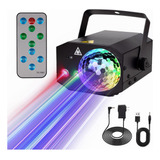  Laser Dj Luce Fiesta Movil Luz Bola Disco Led Rgb 64patrone