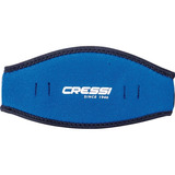 Strap De Neoprene Para Máscara De Mergulho Cressi Cor Azul