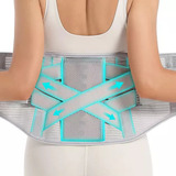 Faja Transpirable Con Soporte Lumbar, Unisex