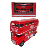 Motorcity Classics Camion Bus Doble Nivel Coca Cola 1:64