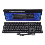 Teclado Alámbrico Conector Usb 2.0 Español Letra Ñ Keyboar  