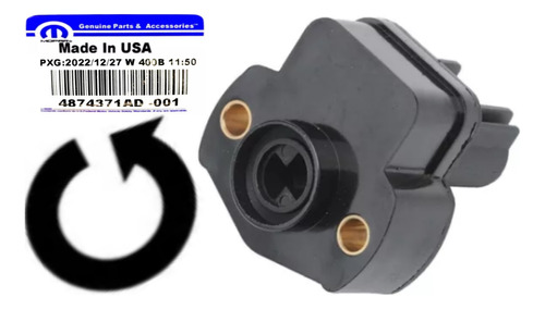 Sensor Tps Dodge Ram Durango Liberty Dakota Kj 3.7 2004-2006 Foto 6