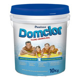 Cloro Para Piscina Azul Granulado Domclor 10kg 65%