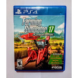 Farming Simulator 17 Platinum Edition Ps4 Fisico