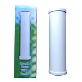 Filtro Agua Potable Cartucho Cerámico 2.5x10 Universal Color Blanco