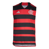 Regata adidas Flamengo Uniforme 1 24/25 S/nº Torcedor