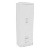 Mobi Ropero 61.9cm De Madera Alce Blanco Closet Organizador 