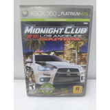 Jogo Xbox 360 Midnight Club Mídia Física Original 