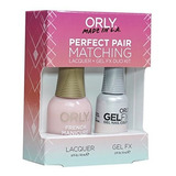 Esmalte De Uñas - Orly Perfect Pair Gel & Lacquer Duo Kit, R
