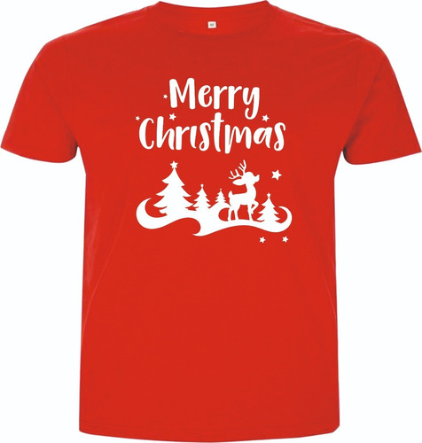 Camisetas Navideñas Navidad Trineo M3 Vin