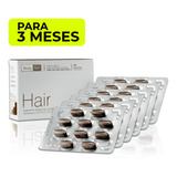 Pack Vitaminas Hair Anticaída Hombre X6 Premium